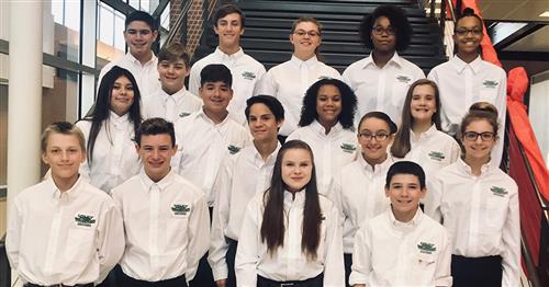 Utley Middle School Band Students Make All-District Honor Band 